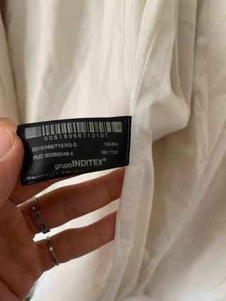 Gabardina Zara Beige Mujer