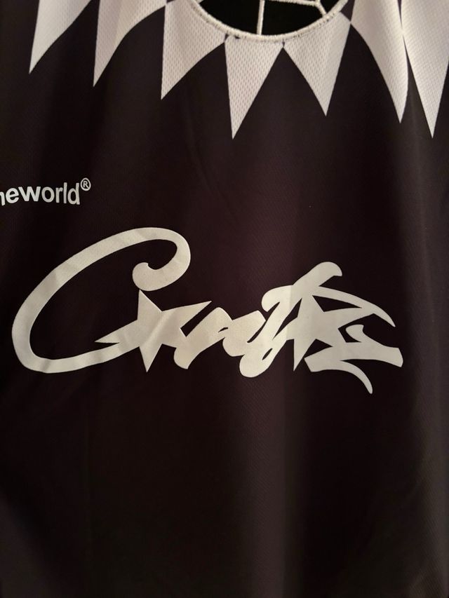 Camiseta de futbol Corteiz Club RTW negro