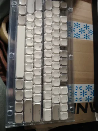 Set Keycaps Mecánico Negro Multicolor