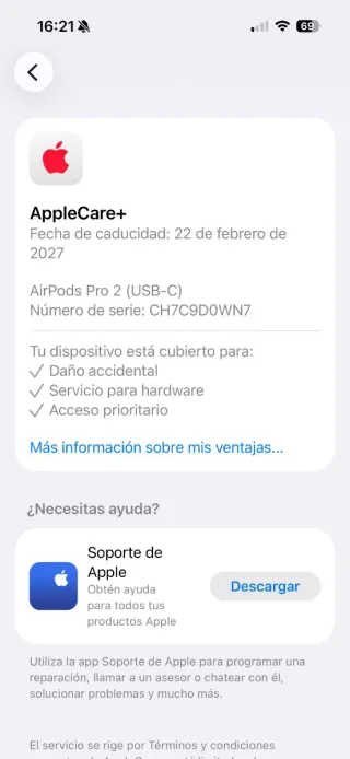 Airpods Pro 2ª Gen MagSafe USB-C