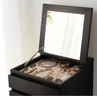 Cómoda MALM 6 cajones wengue a estrenar y  montada