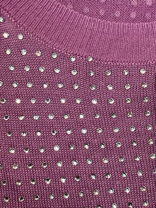 Jersey Zara Morado Talla M