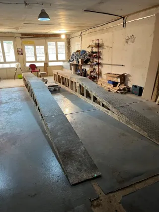 Rampas elevadoras coches y motos desmontable