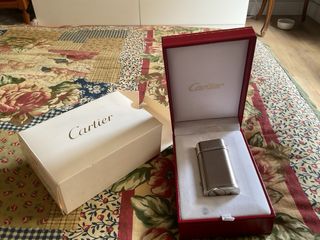 Accendino Cartier in Argento