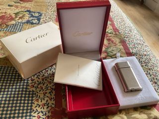 Accendino Cartier in Argento