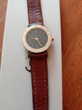 Orologio Bvlgari Vintage Pelle non funzionante  se