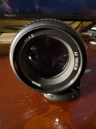 Objetivo Nikon 50mm f1.4 AF D