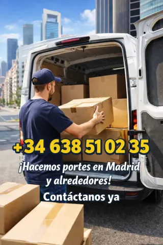 Portes y Mudanzas en Madrid – Económico y Rápido