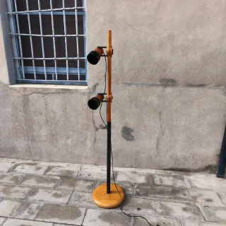 Lámpara de pie vintage nordica diseño años 70