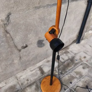 Lámpara de pie vintage nordica diseño años 70