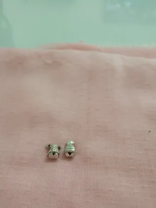 Estilo Pandora Plata 2 Charms