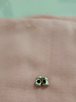 Estilo Pandora Plata 2 Charms