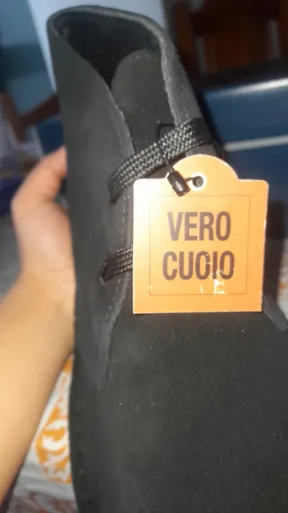 Botas AM Shoe Company Piel Negra