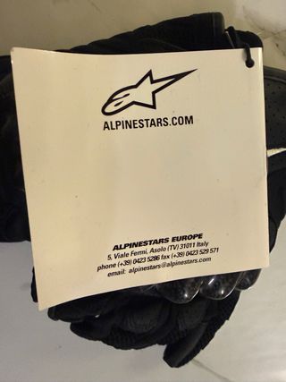 Guantes Moto Alpinestars Talla L Negros