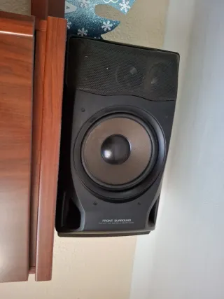 Altavoces Front Surround Negros