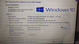 Portátil Acer Windows 10 Pro
