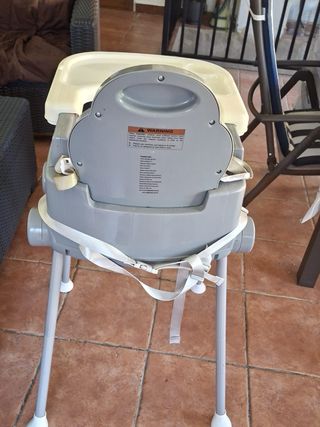 Trona bebé con bandeja extraíble