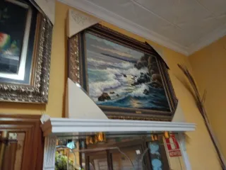 Pintura A.frances playa mujeres