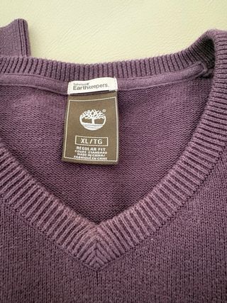Jersey Timberland V-Neck XL Morado