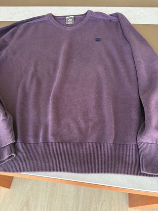 Jersey Timberland V-Neck XL Morado