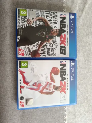 NBA 2K19 y NBA 2K21 PS4