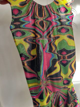 Maillot Patinaje Artístico Brillante