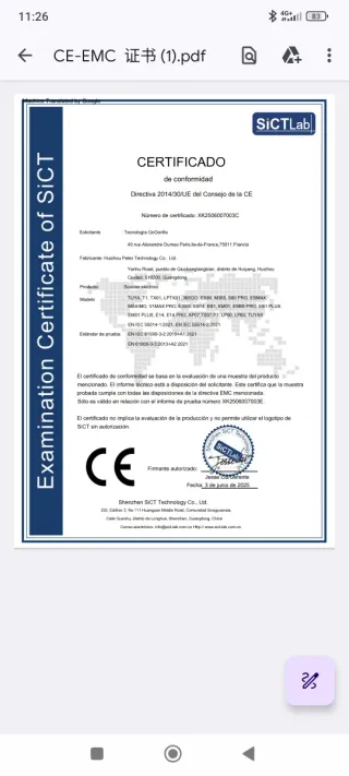 Patinete Eléctrico Plegable