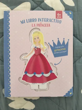 Libro infantil interactivo la princesa