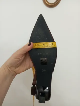 Scarpe slingback marroni eleganti