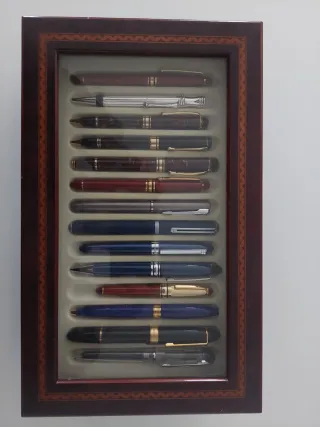 Espositore per penne stilografiche e pennarelli