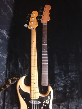 Mastil Burns Jazz Bass 1964 Original para restaura