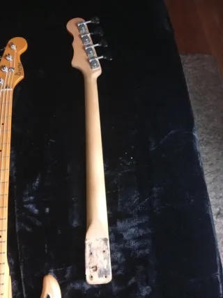 Mastil Burns Jazz Bass 1964 Original para restaura