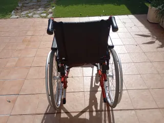 Silla de ruedas Dromos aluminio talla 40