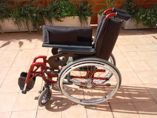 Silla de ruedas Dromos aluminio talla 40