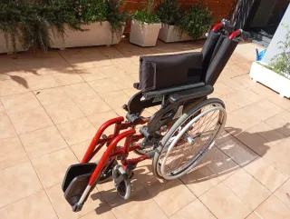 Silla de ruedas Dromos aluminio talla 40