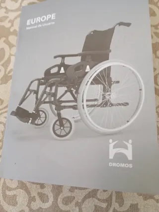 Silla de ruedas Dromos aluminio talla 40