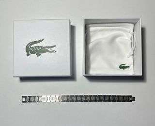 Pulsera Lacoste Acero Inoxidable Plateada