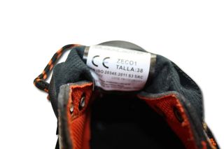 ZAPATOS DE SEGURIDAD BLACK LEATHER T/38 73554