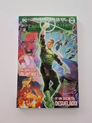 Green Lantern El Amanecer de DC núm 1 y 2