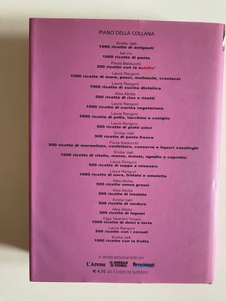 Libro 1000 ricette cucina dietetica