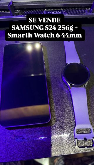 Samsung S24 256GB + Watch 6 44mm