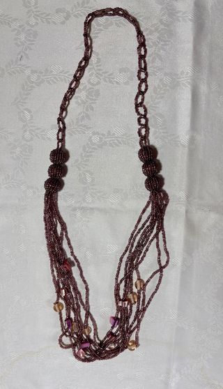 Lote 5 collares bisutería fina