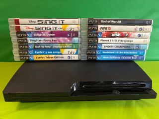 Consola PS3 3004A + 14 Videojuegos