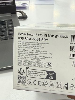 Xiaomi Redmi Note 13 Pro 5G 256GB /negro/morado