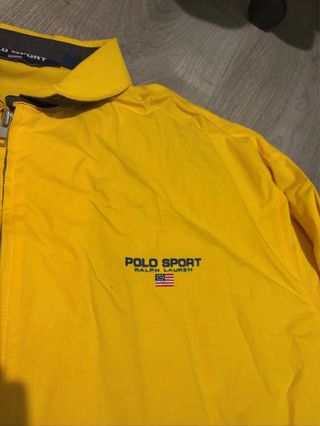 Chaqueta Vintage Polo Sport Amarilla