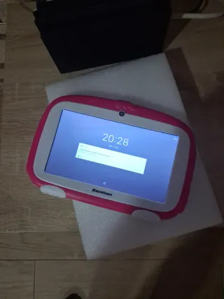 Tablet Infantil Excelvan Rosa y Blanca