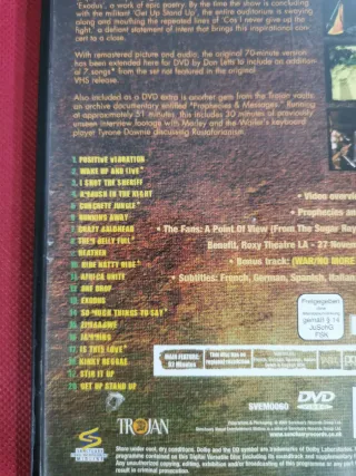 DVD Bob Marley The Legend Live