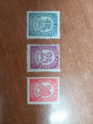 Sellos Correos II República Española