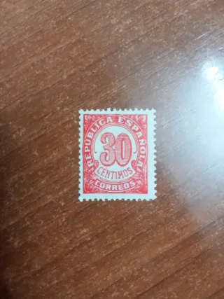 Sellos Correos II República Española