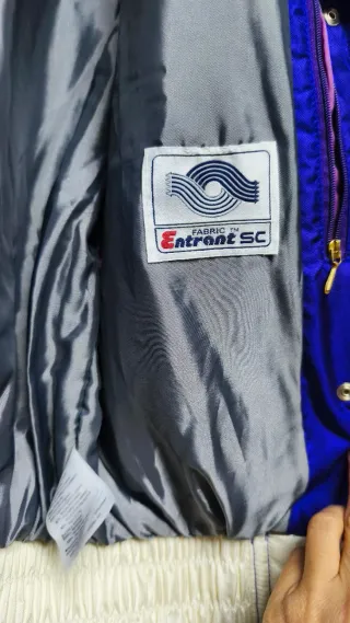 Chaqueta de esquí vintage multicolor Talla 38